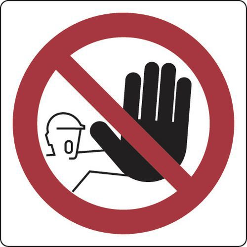 Verbodsbord Verboden Toegang Voor Onbevoegden Aluminium huismerk kopen in de aanbieding