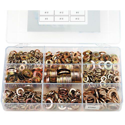 Assortimentsdoos Met Sluitringen En Veerringen 630 Stuks huismerk kopen in de aanbieding