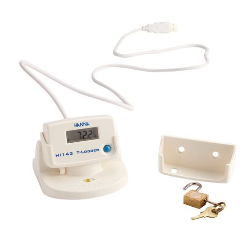 Hanna Instruments Temperatuurlogger Met Beveiligde Muurbevestiging hanna instruments kopen in de aanbieding