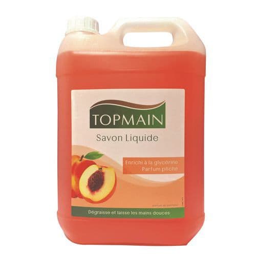Navulling vloeibare zeep Topmain fles 5 - Manutan.nl