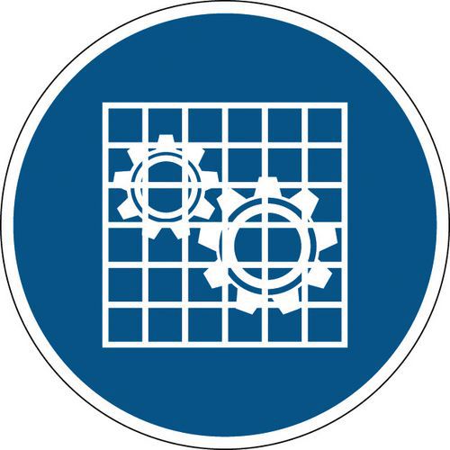 Gebodsbord Bescherming Controleren Hard huismerk kopen in de aanbieding