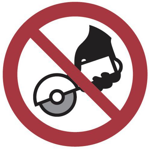 Verbodsbord Handmatig Gepolijst Aluminium huismerk kopen in de aanbieding