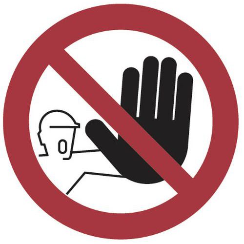 Verbodsbord Verboden Toegang Aluminium huismerk kopen in de aanbieding