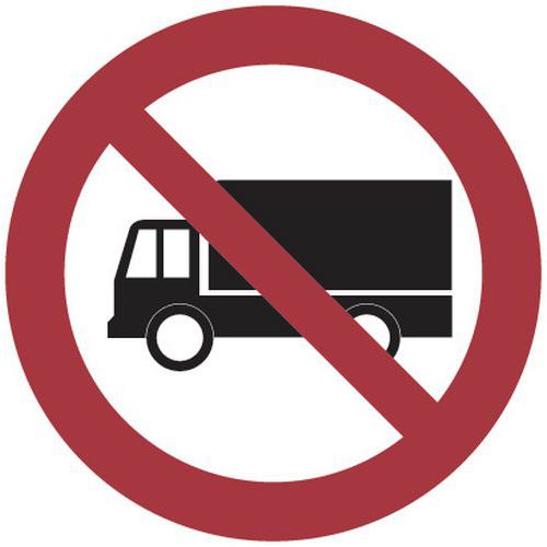 Verbodsbord Verboden Voor Alle Transportmiddelen Aluminium huismerk kopen in de aanbieding