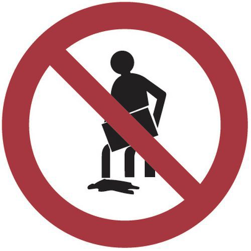 Verbodsbord Verboden Vervuilende Stoffen Te Dumpen Aluminium huismerk kopen in de aanbieding