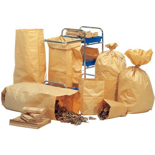 Koop online papieren zakken - 20-140 liter bij Manutan