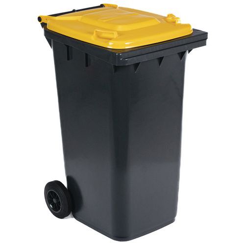 Mobiele container voor afvalscheiding - 240 l - Manutan Expert - Manutan.nl