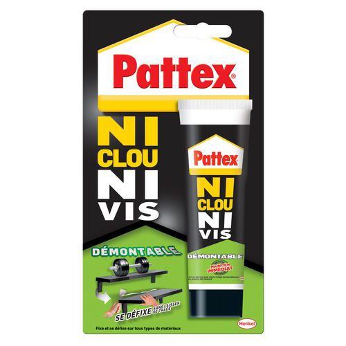 Bevestigingslijm In Tube Geen Spijkers Of Schroeven Nodig Demonteerbaar Pattex 100G pattex kopen in de aanbieding