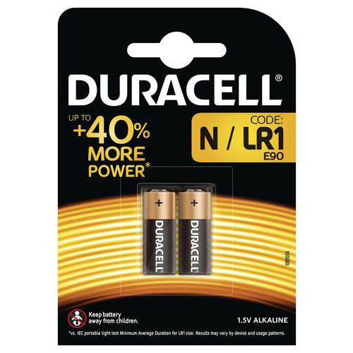 Alkalinebatterij Duracell Specialty N 15V duracell kopen in de aanbieding