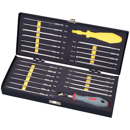 Promac Set Van 25 Schroevendraaierbladen promac kopen in de aanbieding