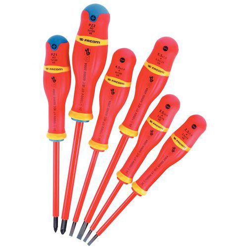 Protwist Facom Set Van 6 Gesoleerde Schroevendraaiers 1000 V protwist facom kopen in de aanbieding