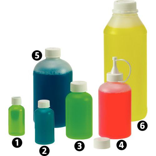 1 - 30 ml2 - 60 ml3 - 125 ml4 - 250 ml5 - 500 ml6 - 1000 ml