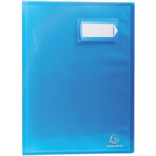 Exacompta Showalbum 18 St Pp Semi Hard Crystal Colours 40 Zicht A4 exacompta kopen in de aanbieding