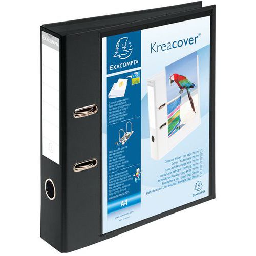 Ordner Kreacover Premtouch Hefboom Rug 70Mm A4 Exacompta exacompta kopen in de aanbieding