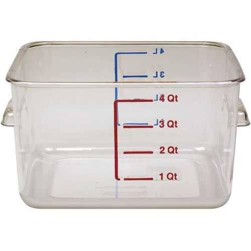Vierkante opbergbak 3,8 l Rubbermaid