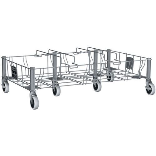 Slim Jim Driedubbele Rvs Dolly Rubbermaid rubbermaid kopen in de aanbieding