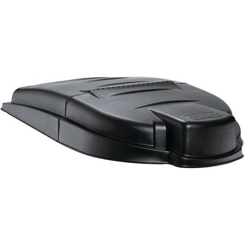 Deksel Voor Mega Brute Mobiele Afvalverzamelaar Rubbermaid rubbermaid kopen in de aanbieding