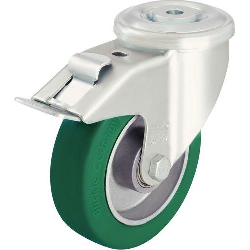 Blickle Zwenkwiel Met Boutgat Geremd Draagvermogen 250 Kg blickle kopen in de aanbieding