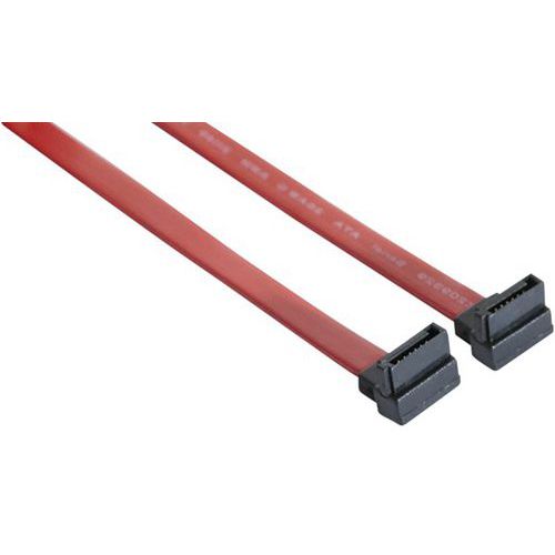 SATA-kabel 2x haaks omlaag - 50 cm