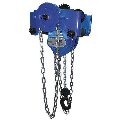 Loopkat 10to Loopkat gecombineerd met ketting - Hefvermogen 250 kg tot 5000 kg - Exo ...