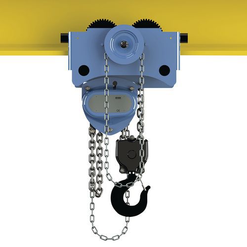 Loopkat 10to Loopkat gecombineerd met ketting - Hefvermogen 250 kg tot 5000 kg - Exo ...