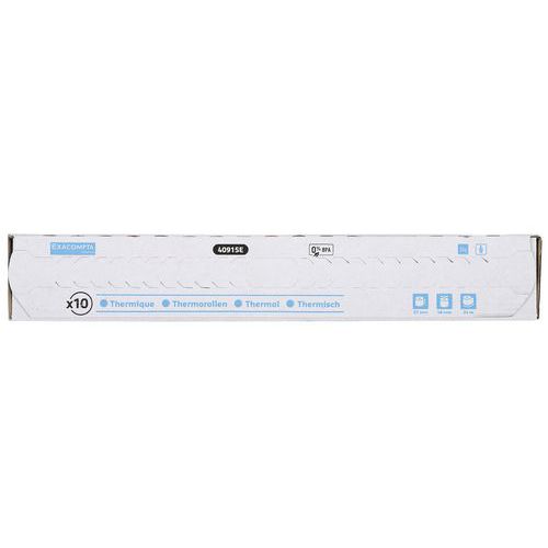 Rol bonnen voor geldautomaat, 1-laags thermisch 55 g/m² zonder BPA