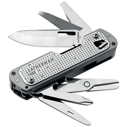 Multitool zakmes met 12 functies Free T4 Manutan.nl