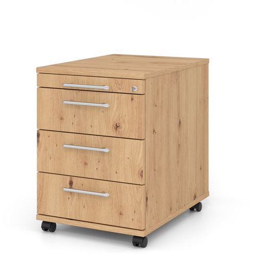 Hammerbacher Hammerbacher Rollcontainer - 42 8 X 59 X 58 Cm 3 Schübe R