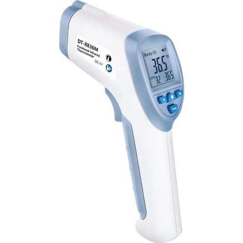 Contactloze elektronische voorhoofdthermometer TS21 gemakkelijk en snel bestellen | Manutan