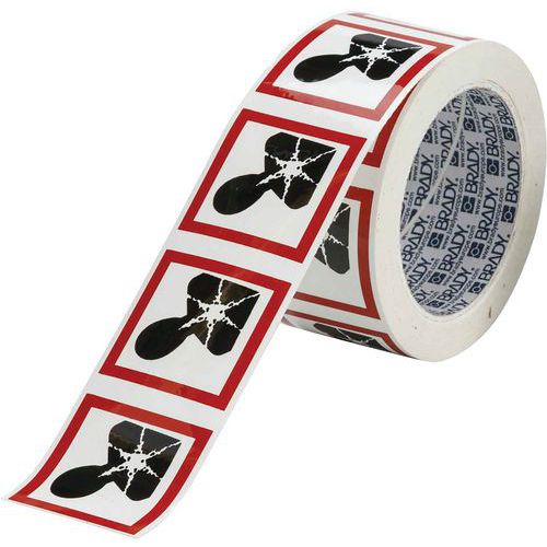 Clp Sticker Irritatie En Toxiciteit 50 X 50 Mm Brady Gemakkelijk En Snel Bestellen Manutan