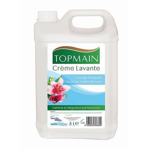 Wascrème Topmain bloemen pH-neutraal - 1 l of 5 l