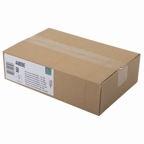 Exacompta - Ref. 40768E - Box of 10 thermal coils for receipts - width 80mm x diameter 72mm, 1 thermal layer 48g/m² without phenol, no plastic waste - Metration /-2m: 76m