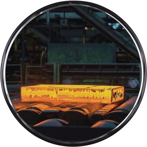 Industriële spiegel van rvs - Dancop