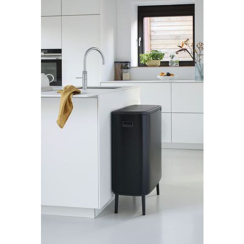 Afvalbak Bo Touch Bin Hi 2x30 ltr, Brabantia Manutan.nl