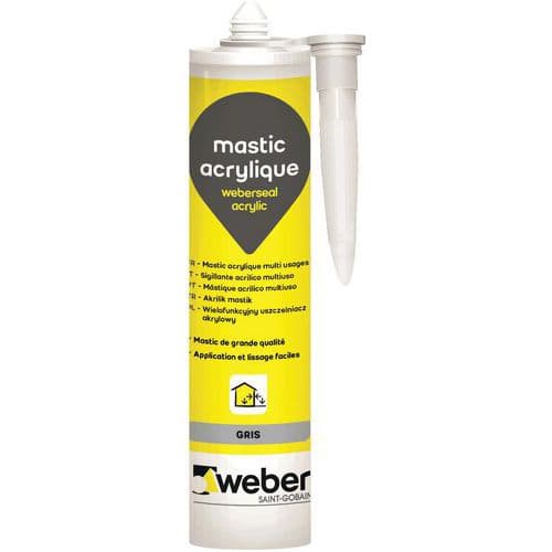 Multifunctionele acrylkit - Weberseal 300 ml
