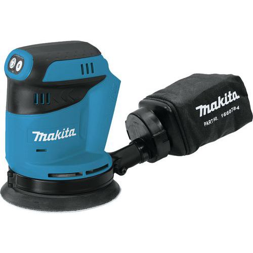 Weytoll Draadloze excentrische schuurmachine, 125 mm, snelheid 19.000 omw/ min, borstelloze motor (compatibel met Makita accu 21 V, batterijen niet inbegrepen