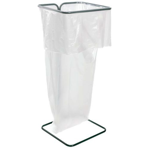 Manutan Expert - Transparante afvalzak 400L - 75% gerecycled - Zwaar afval